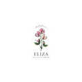 Personalized Birth Flower Sticker | Botanical Watercolor, Custom Name