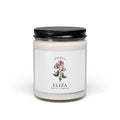 Birth Month Flower Candle | Personalized Botanical Soy Candle